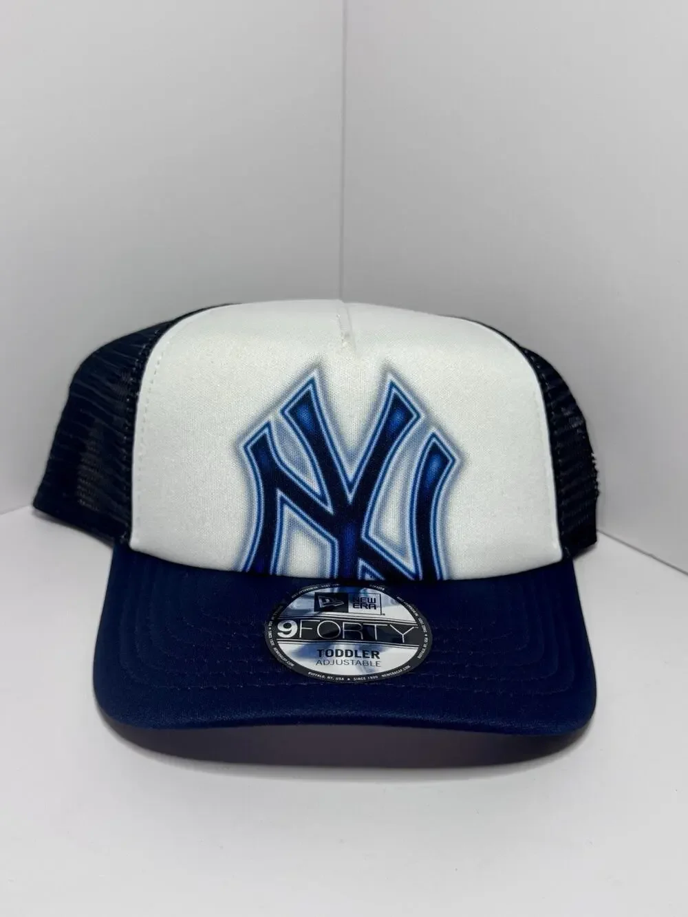 New Era 9FORTY MLB New York Yankees Toddler Strapback Trucker Baseball Hat Cap